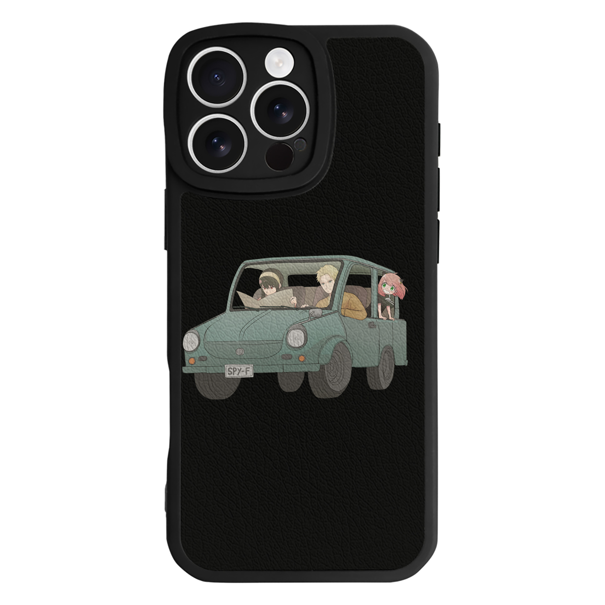 （画像用） SPY×FAMILY间谍家家酒 【iPhone 16シリーズ対応】シリコンスマホケース（レザー調） 材質：シリコン